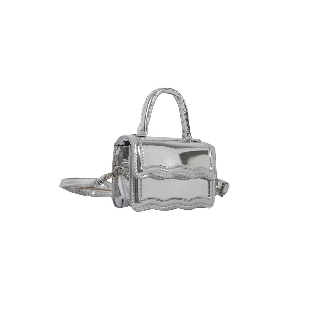 5189 Metallic PU Leather Single Strap Shoulder Bags Funky Waterproof Top